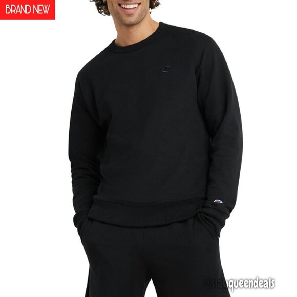 Men's Midweight Fleece Crewneck Sweatshirt - Soft & Durable